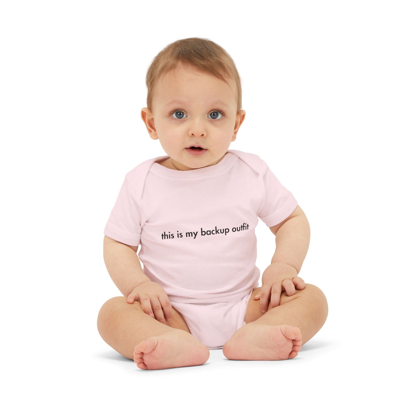 "This Is My Backup Outfit" Baby Onesie