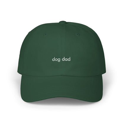 "Dog Dad" Baseball Hat - Black/Green/Navy