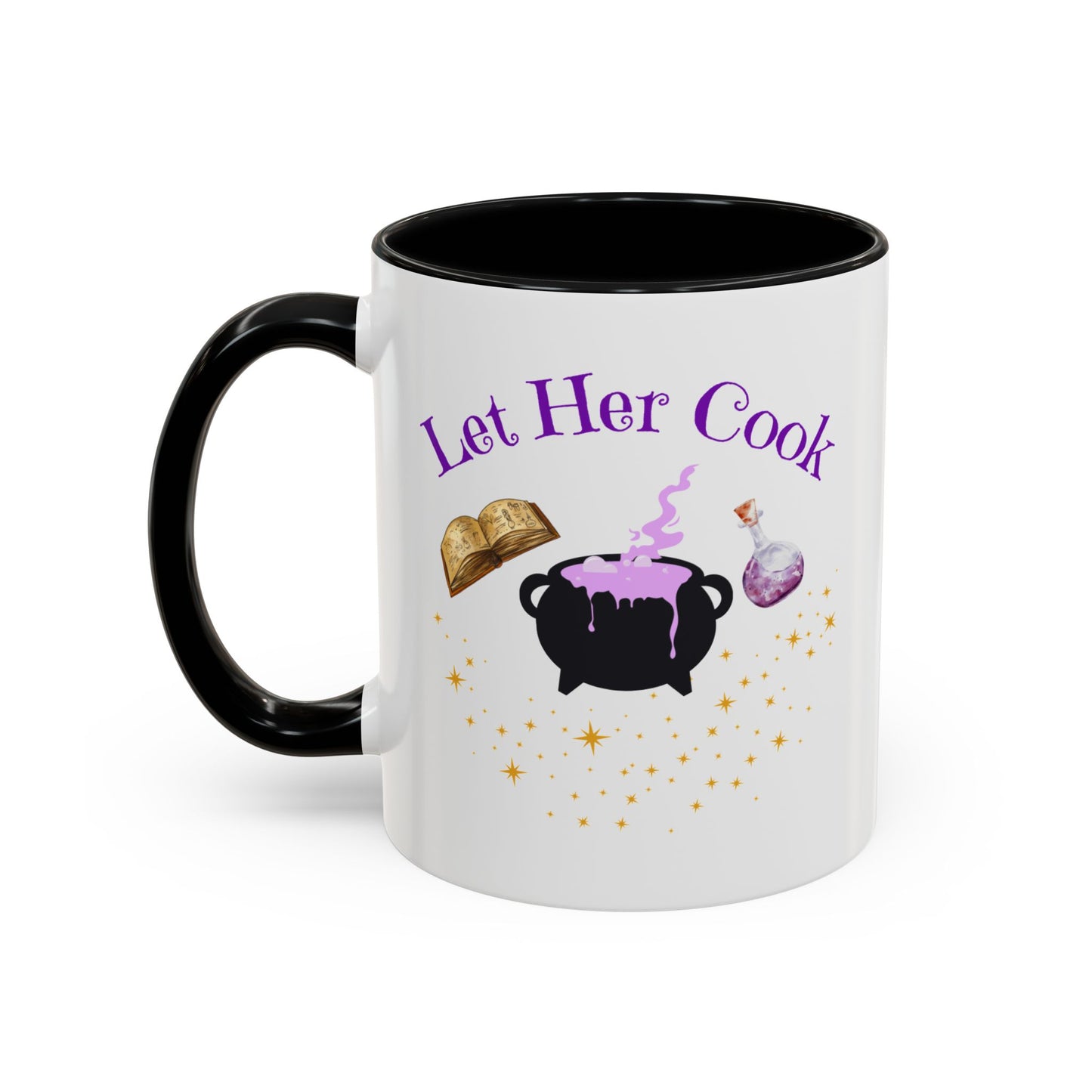 "Let Her Cook" Witch Mug