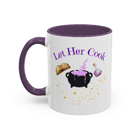 "Let Her Cook" Witch Mug