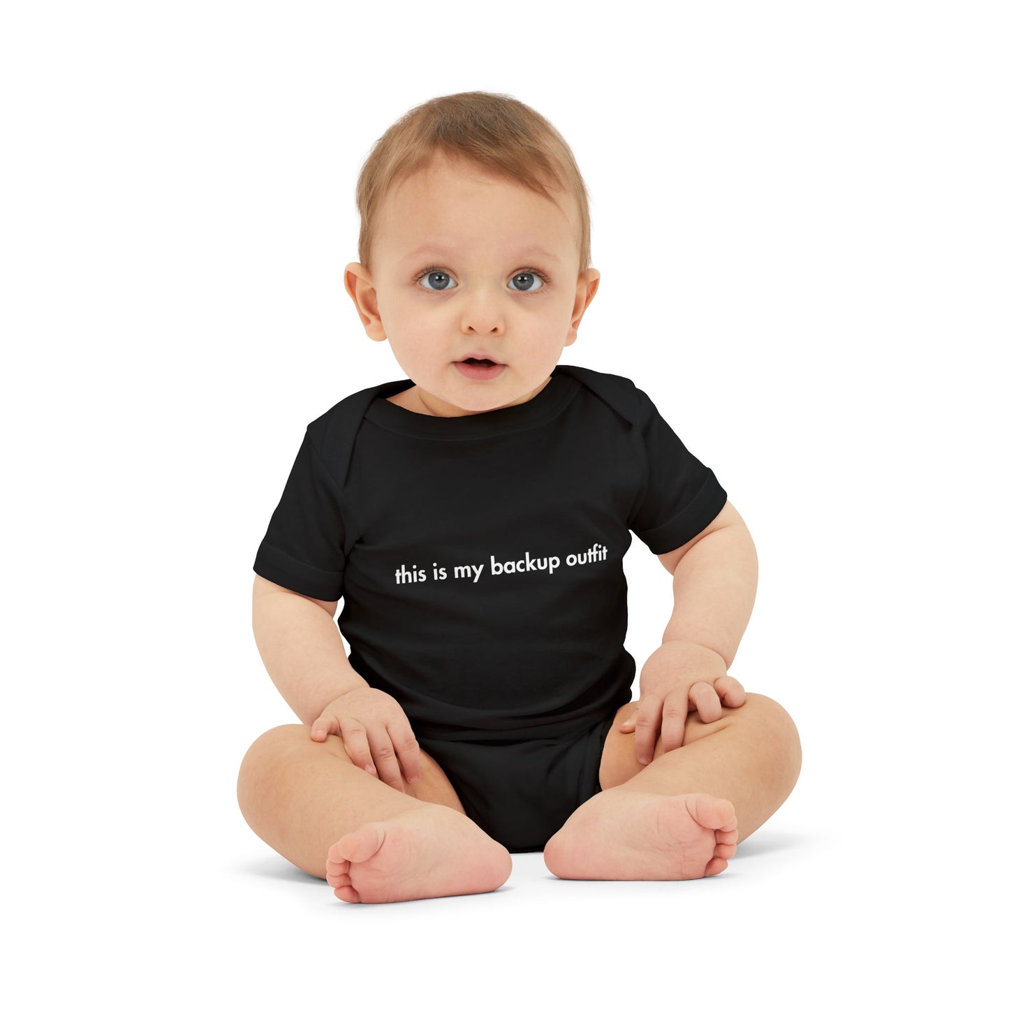 "This Is My Backup Outfit" Baby Onesie