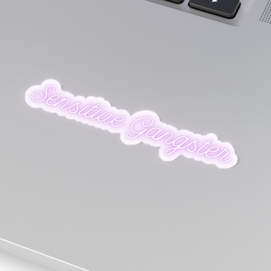 "Sensitive Gangster" Vinyl Sticker