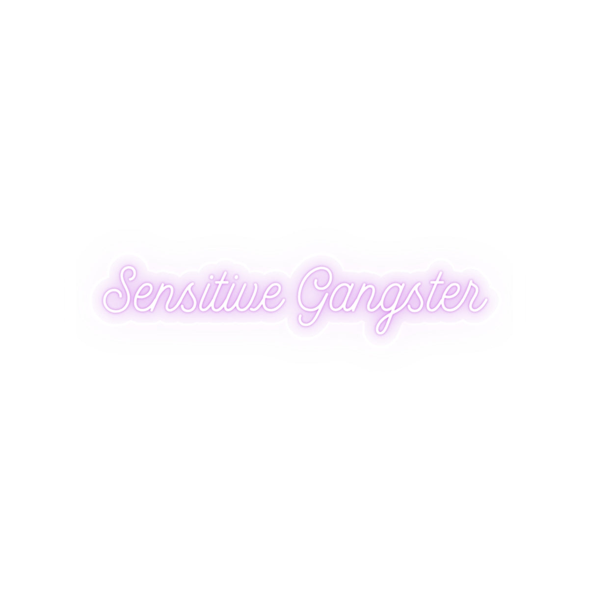 "Sensitive Gangster" Vinyl Sticker
