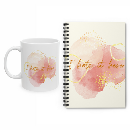 Demotivational Mug & Notebook Gift Set