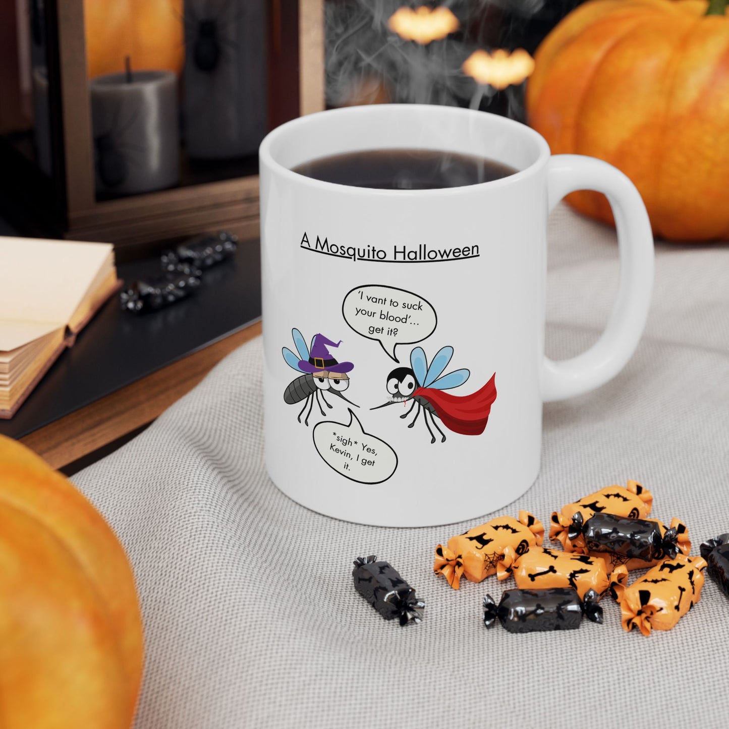 "A Mosquito Halloween" Mug