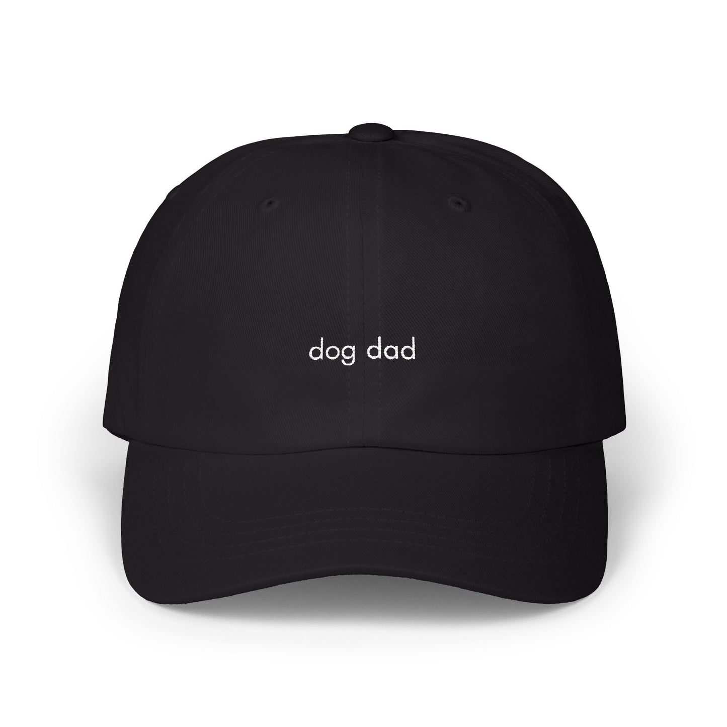 "Dog Dad" Baseball Hat - Black/Green/Navy