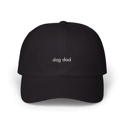 "Dog Dad" Baseball Hat - Black/Green/Navy
