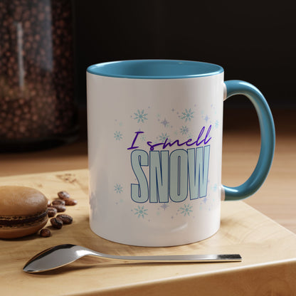 "I Smell Snow" Mug