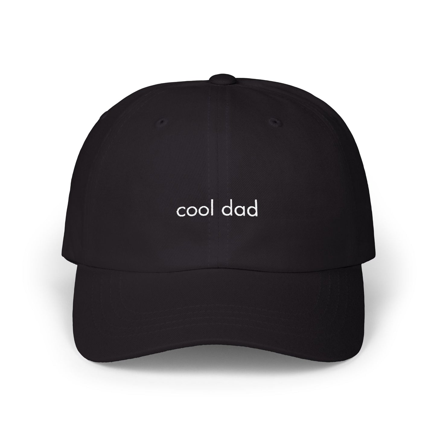 "Cool Dad" Baseball Hat - Black/Green/Navy