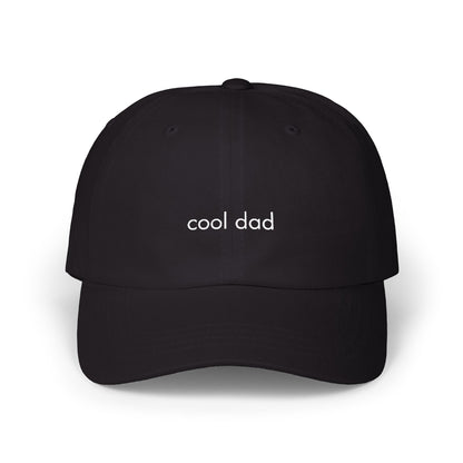 "Cool Dad" Baseball Hat - Black/Green/Navy
