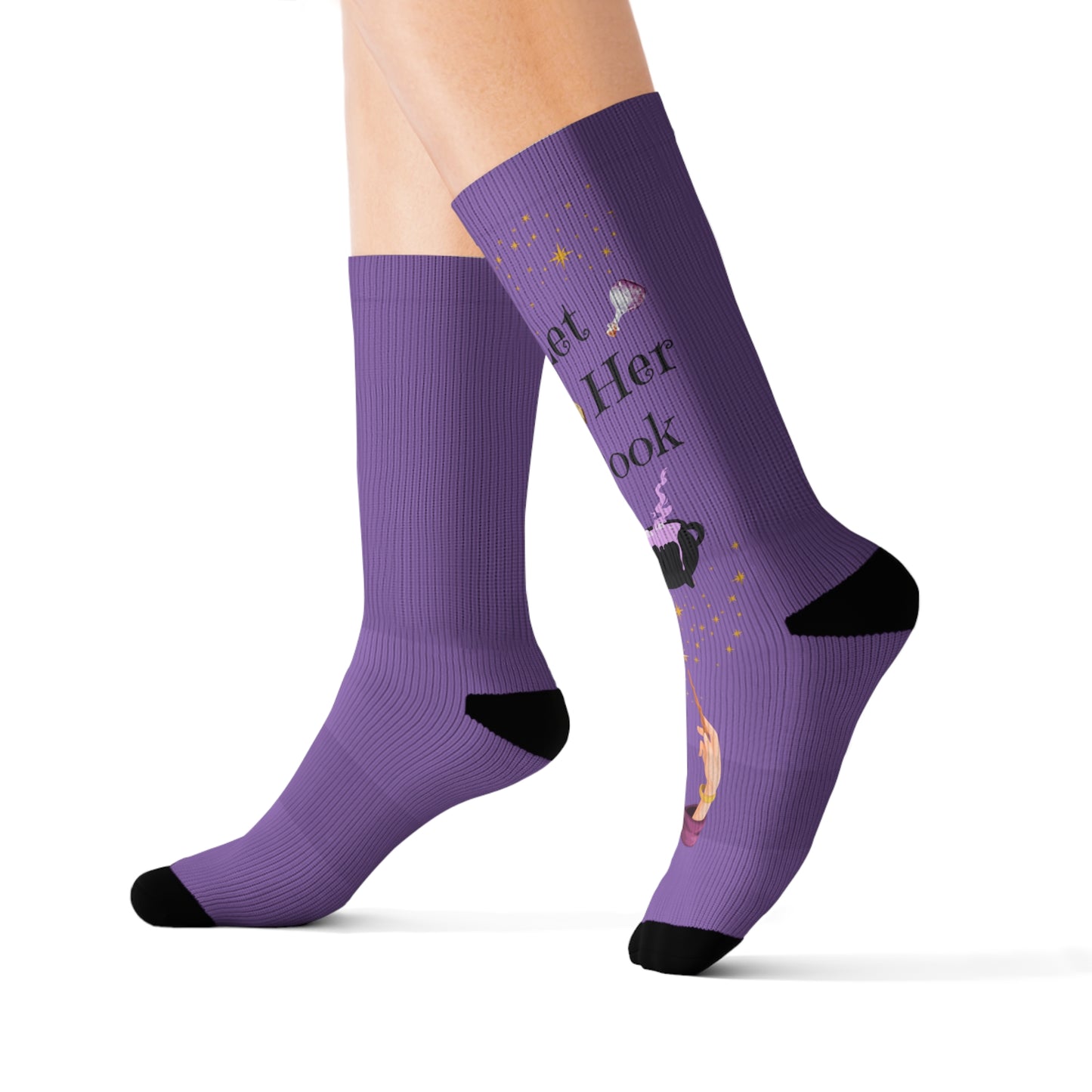 "Let Her Cook" Socks