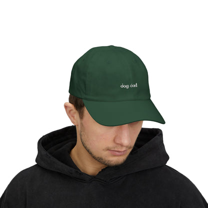 "Dog Dad" Baseball Hat - Black/Green/Navy