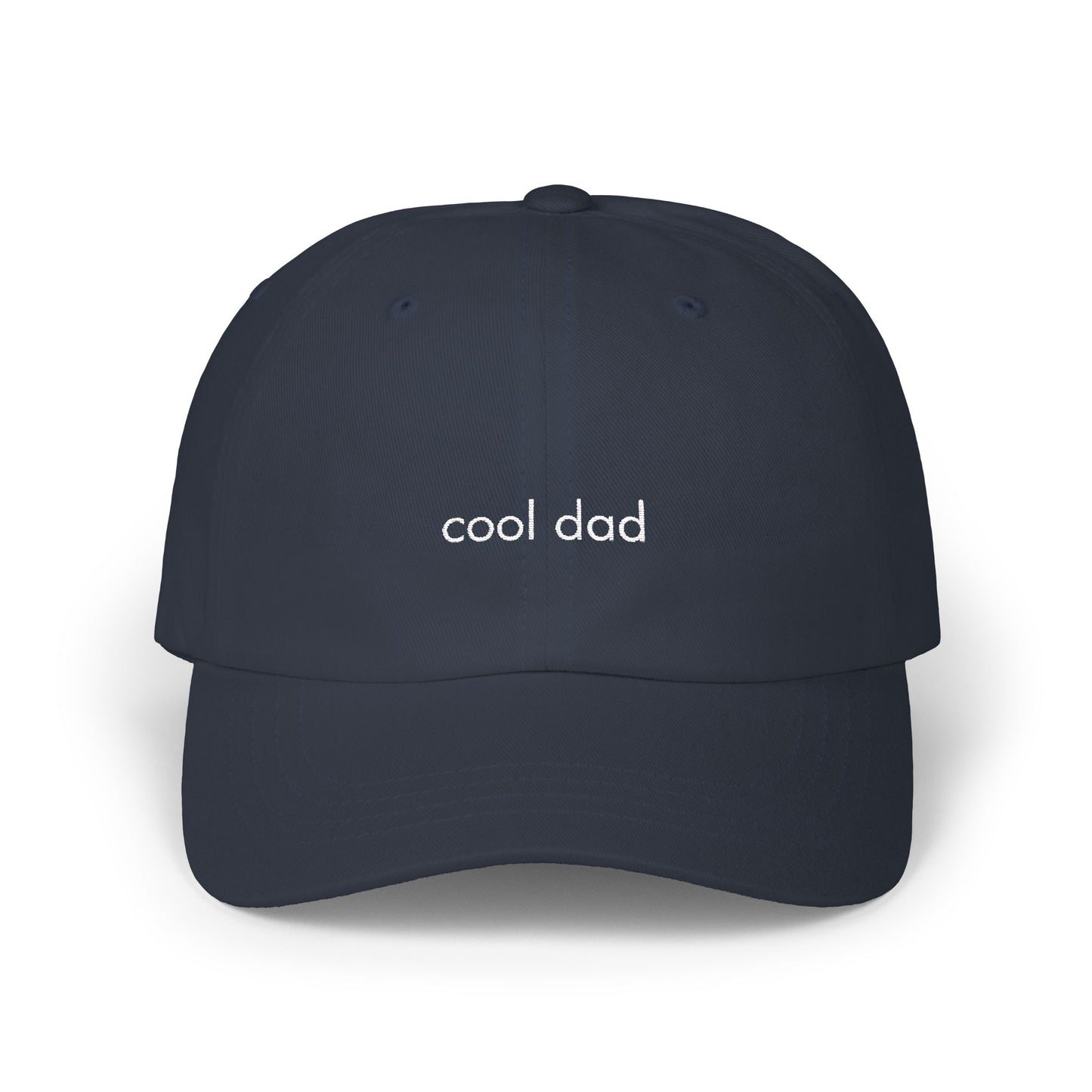 "Cool Dad" Baseball Hat - Black/Green/Navy