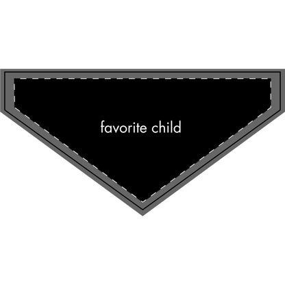 "Favorite Child" Clip-on Pet Bandana