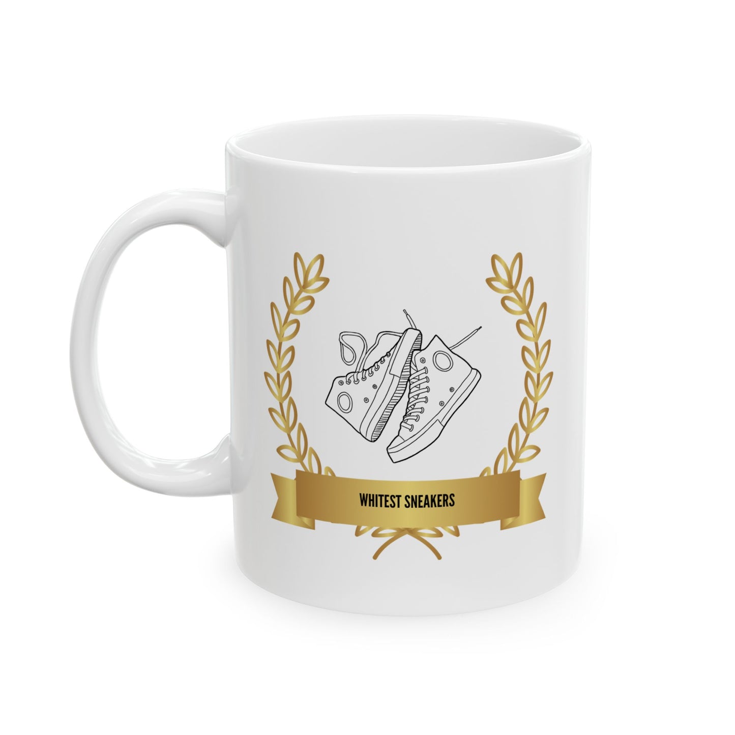 "Whitest Sneakers" Award Mug