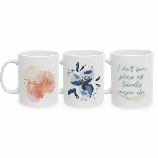 Demotivational Mug 3-Pack